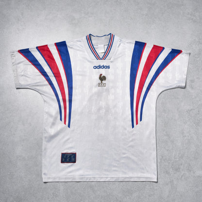 France ORIGINAL 1996/1998 Adidas Away Football Shirt X-L