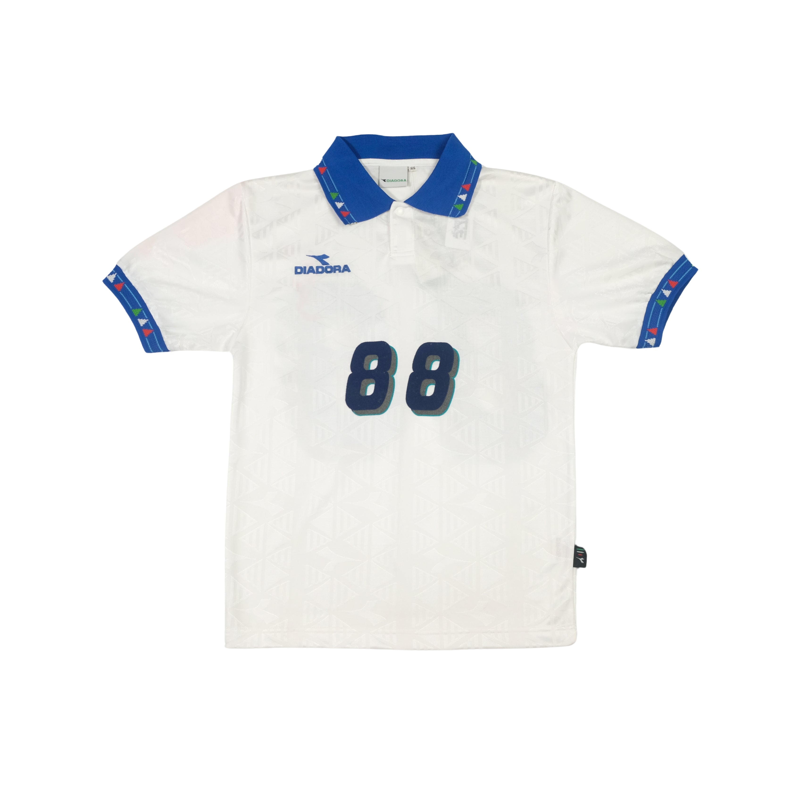 1994 Italy Away Shirt Diadora Template BNWT (XS)