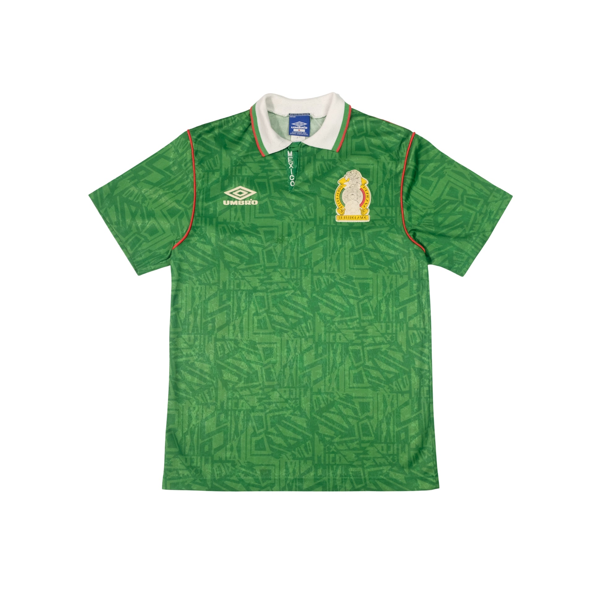 1994 Mexico Home Shirt Umbro (S)