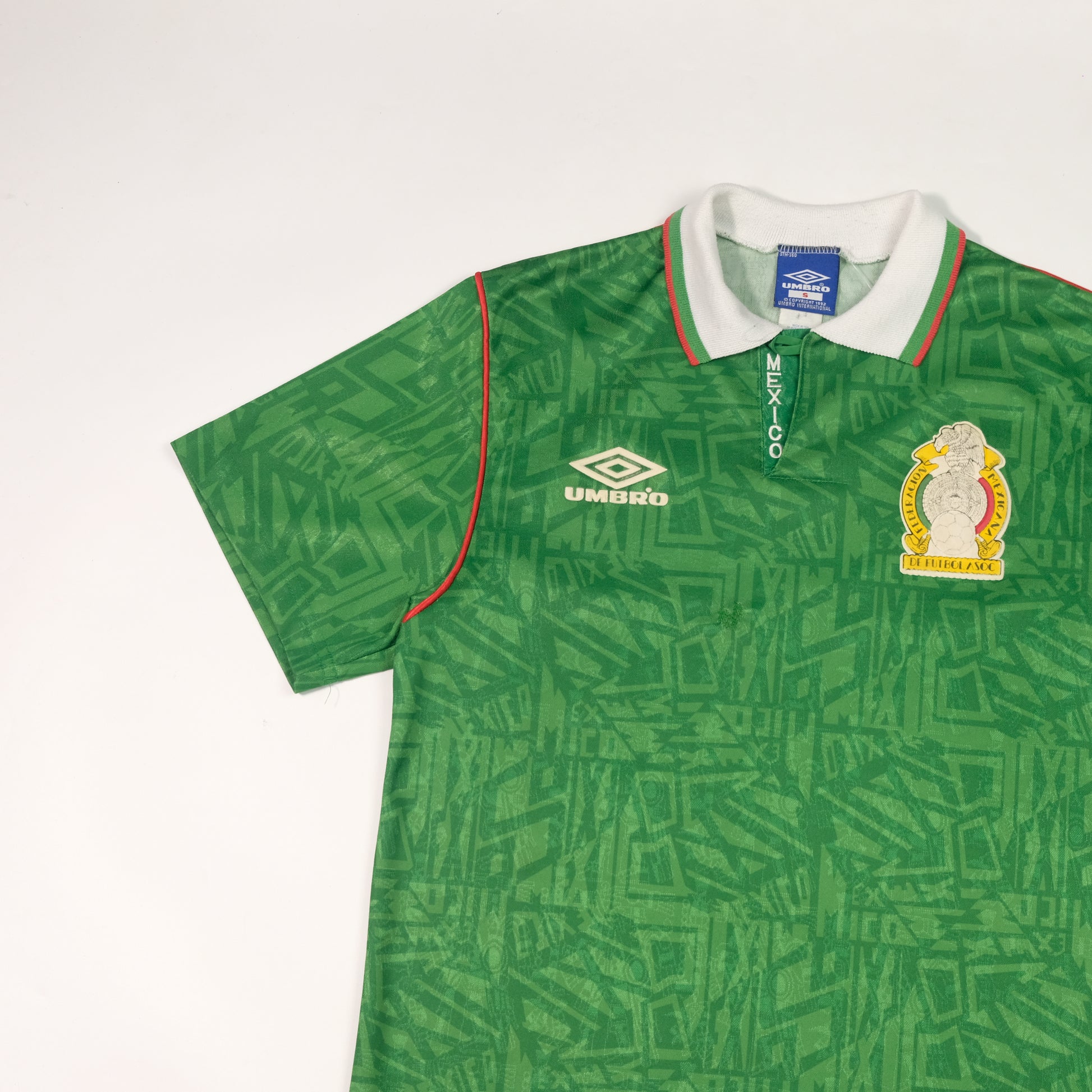 1994 Mexico Home Shirt Umbro (S)