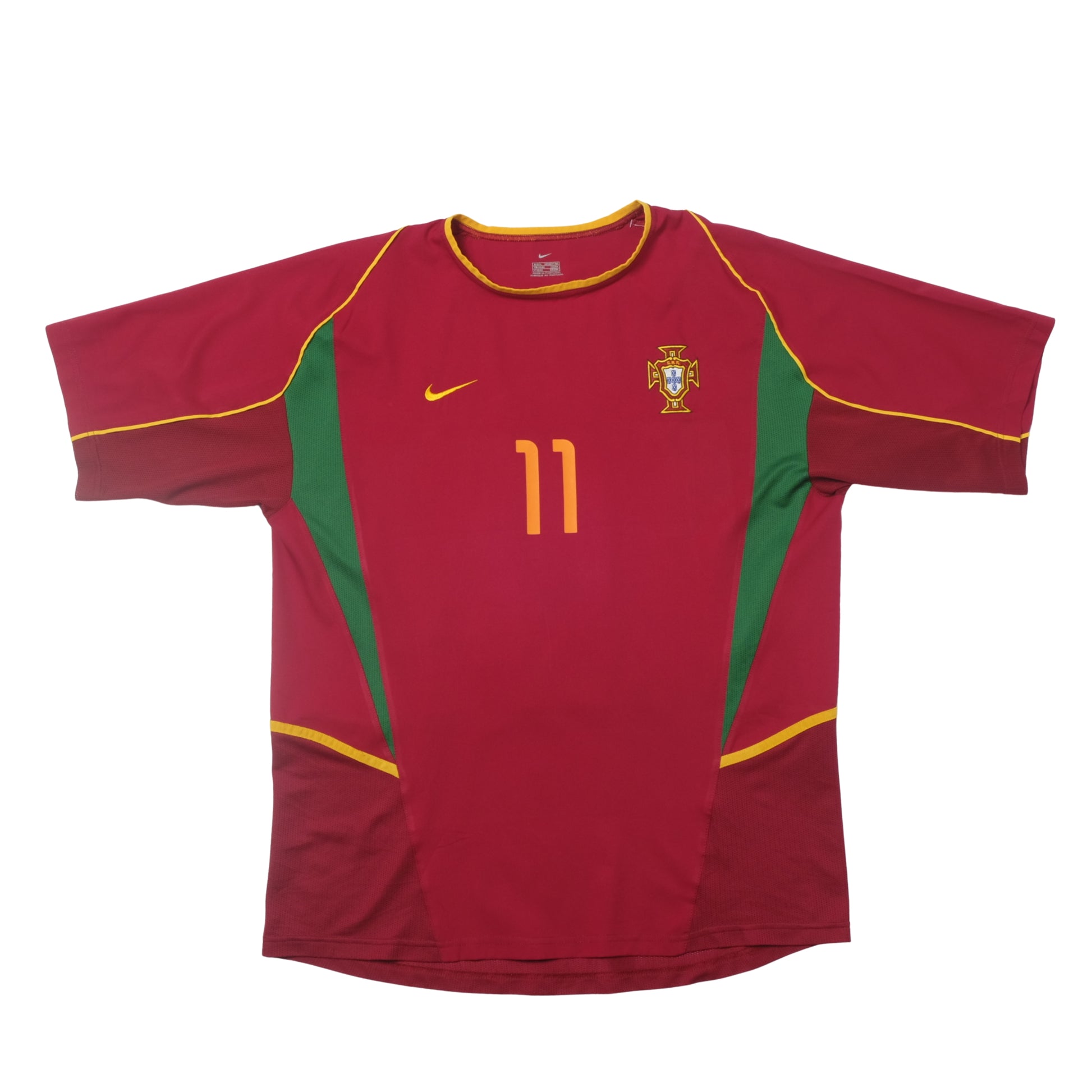 2002/04 Portugal Home Shirt Nike Ronaldo (L/XL)