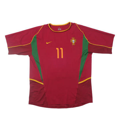 2002/04 Portugal Home Shirt Nike Ronaldo (L/XL)