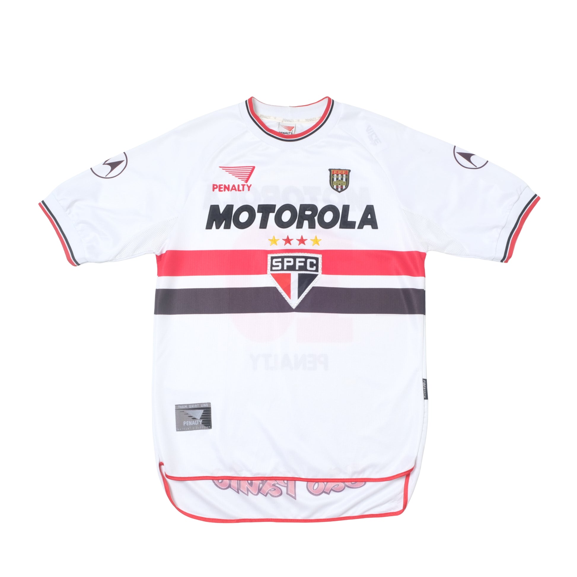 2000/01 Sao Paulo Home Shirt Penalty (M/L)