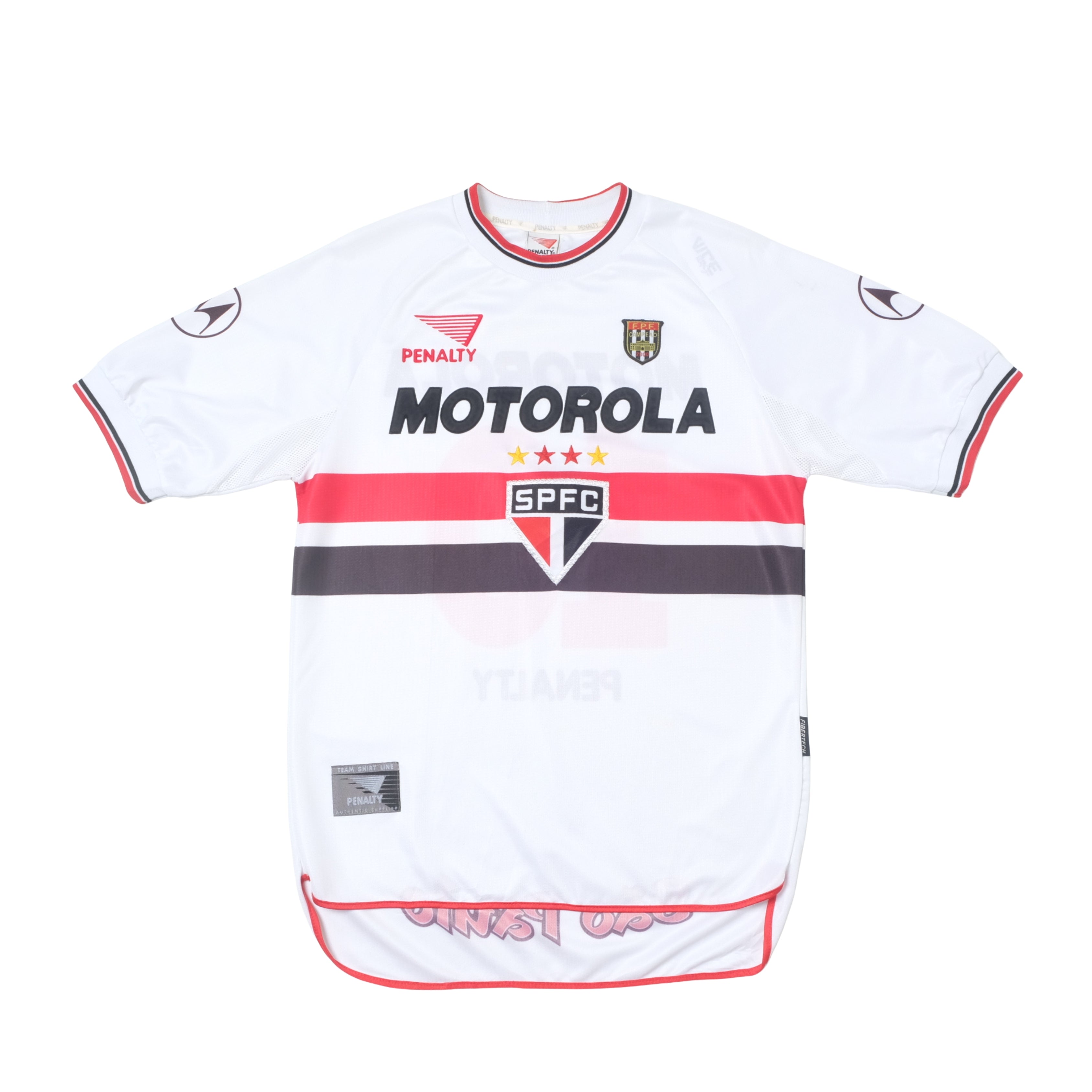 2000/01 Sao Paulo Home Shirt Penalty (M/L)