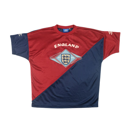 England Umbro 1994 Original Training Football Shirt Large