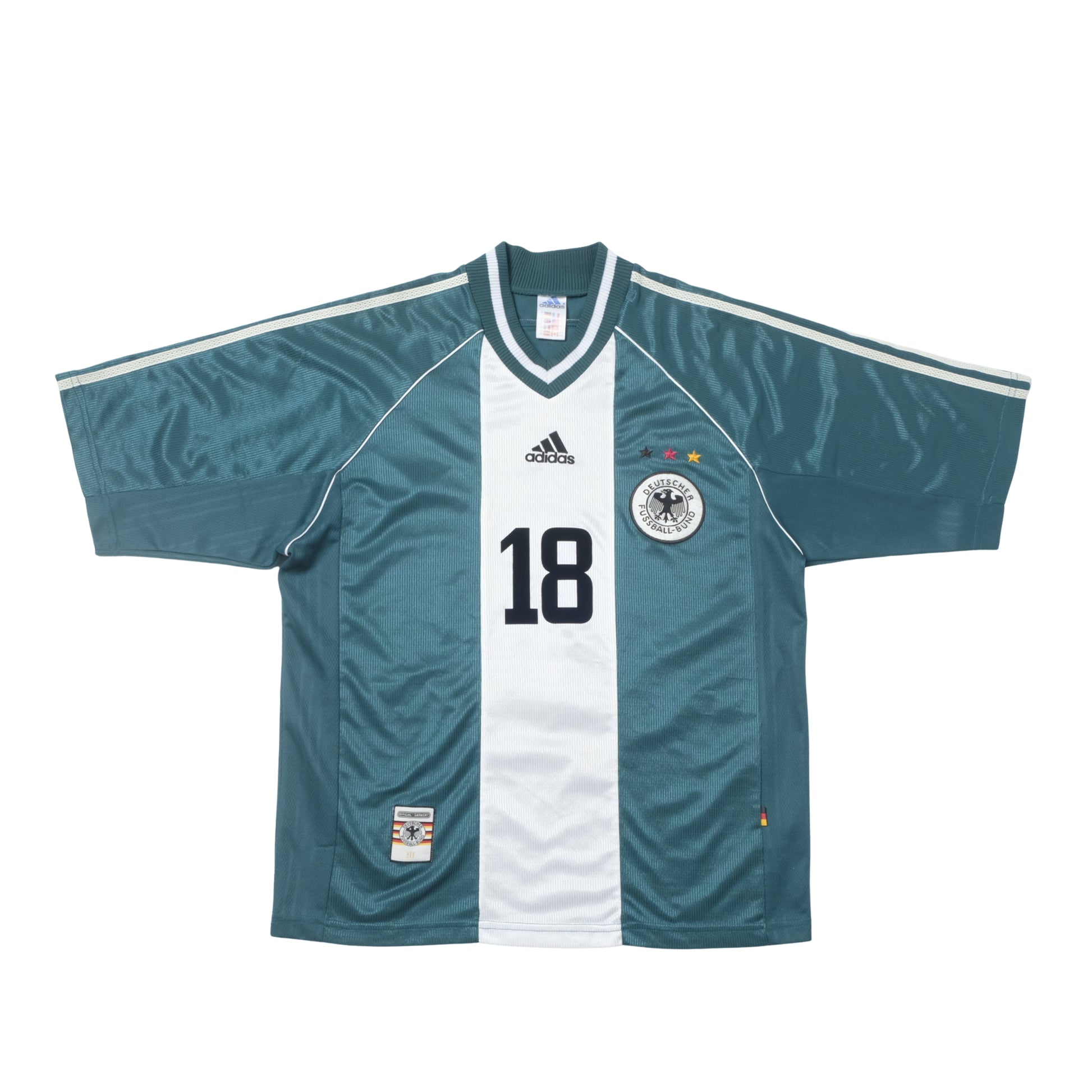 1998/00 Germany Away Shirt Adidas Klinsmann (L)