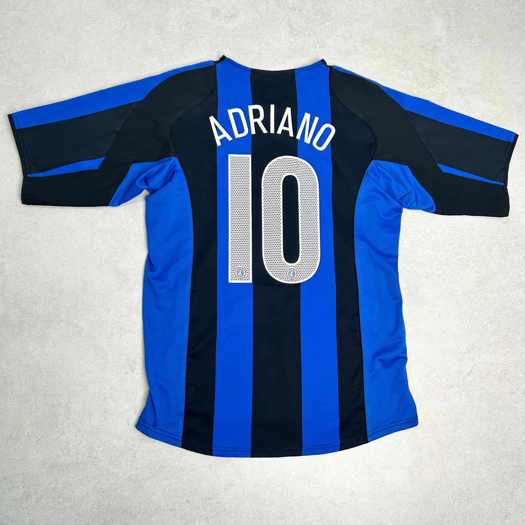 2004/05 Inter Milan Home Shirt Nike Adriano (L)