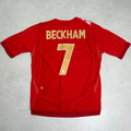 2006/08 England Away Shirt Umbro Beckham (L)