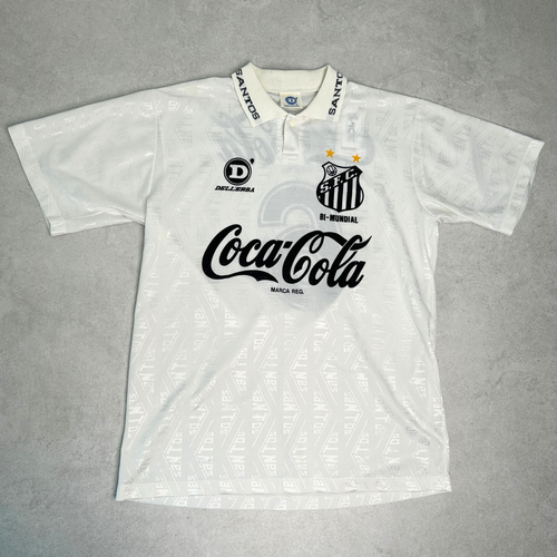 1993/94 Santos Home Shirt Dellerba (L/)