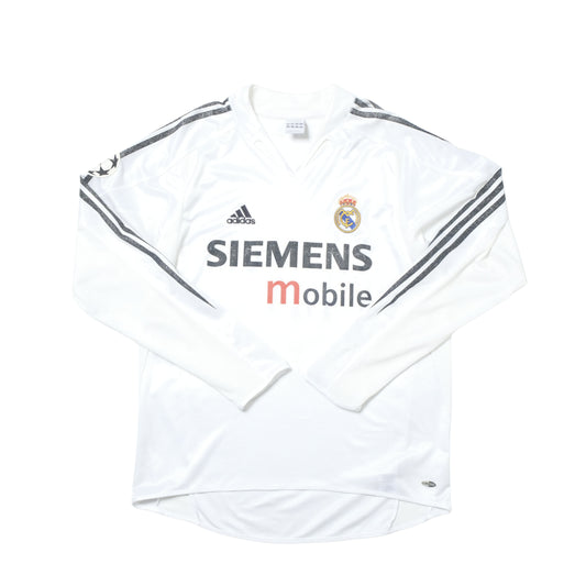 2004/05 Real Madrid Home Shirt Adidas (L)
