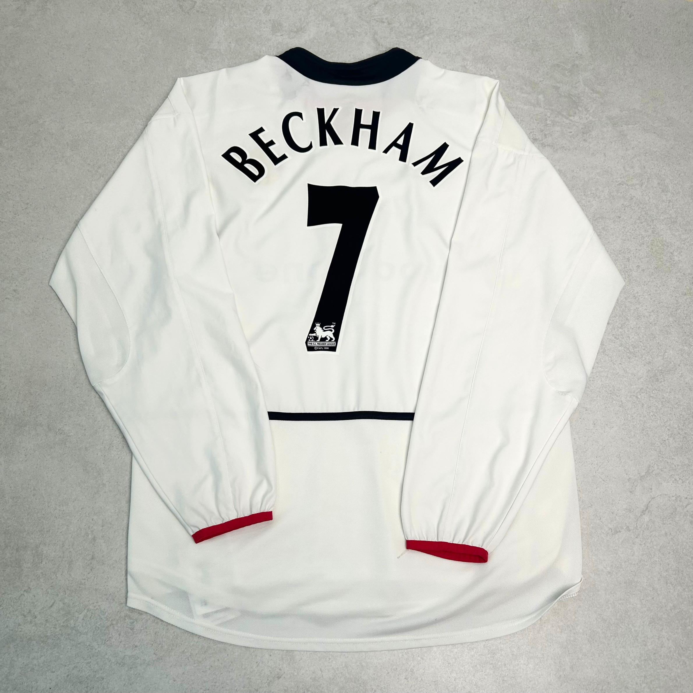 2002/03 Manchester United Away Shirt Nike Beckham (L)