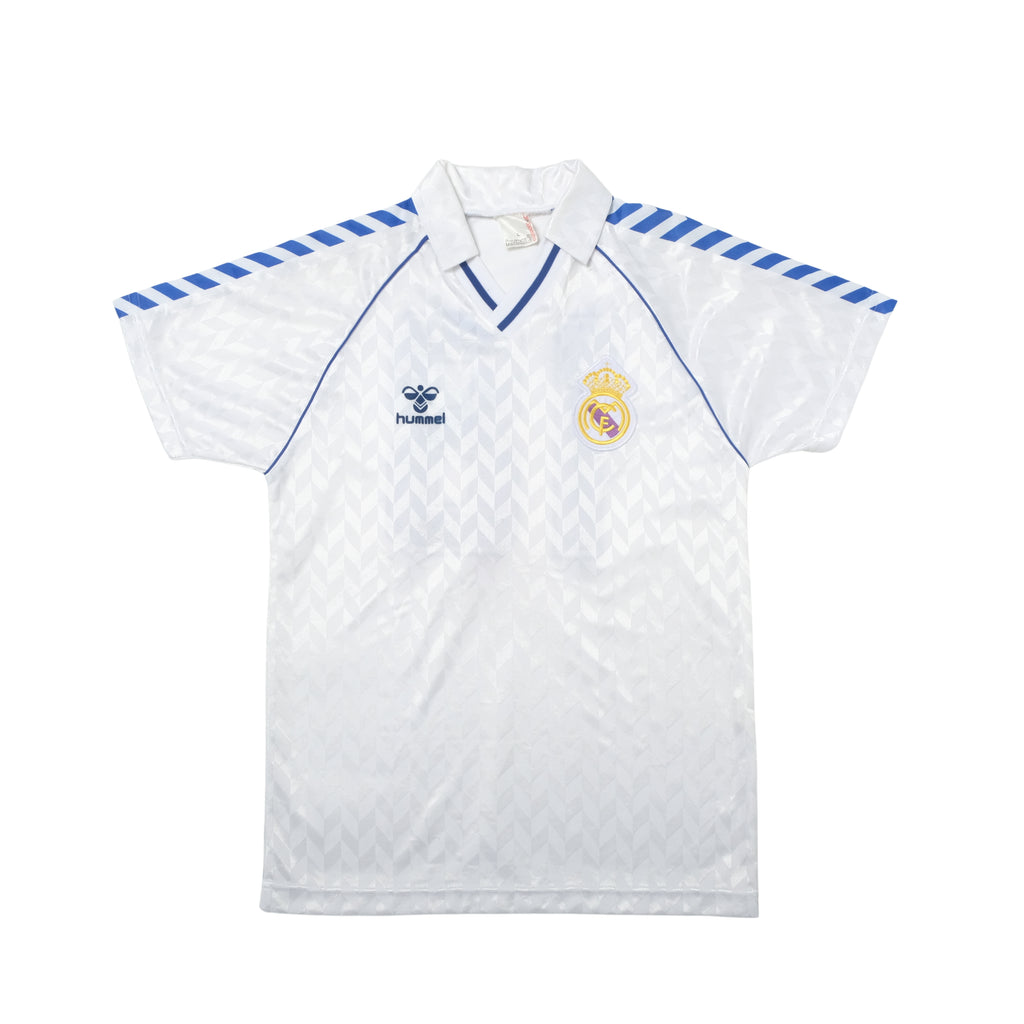 1986/88 Real Madrid Home Shirt Hummel (M)
