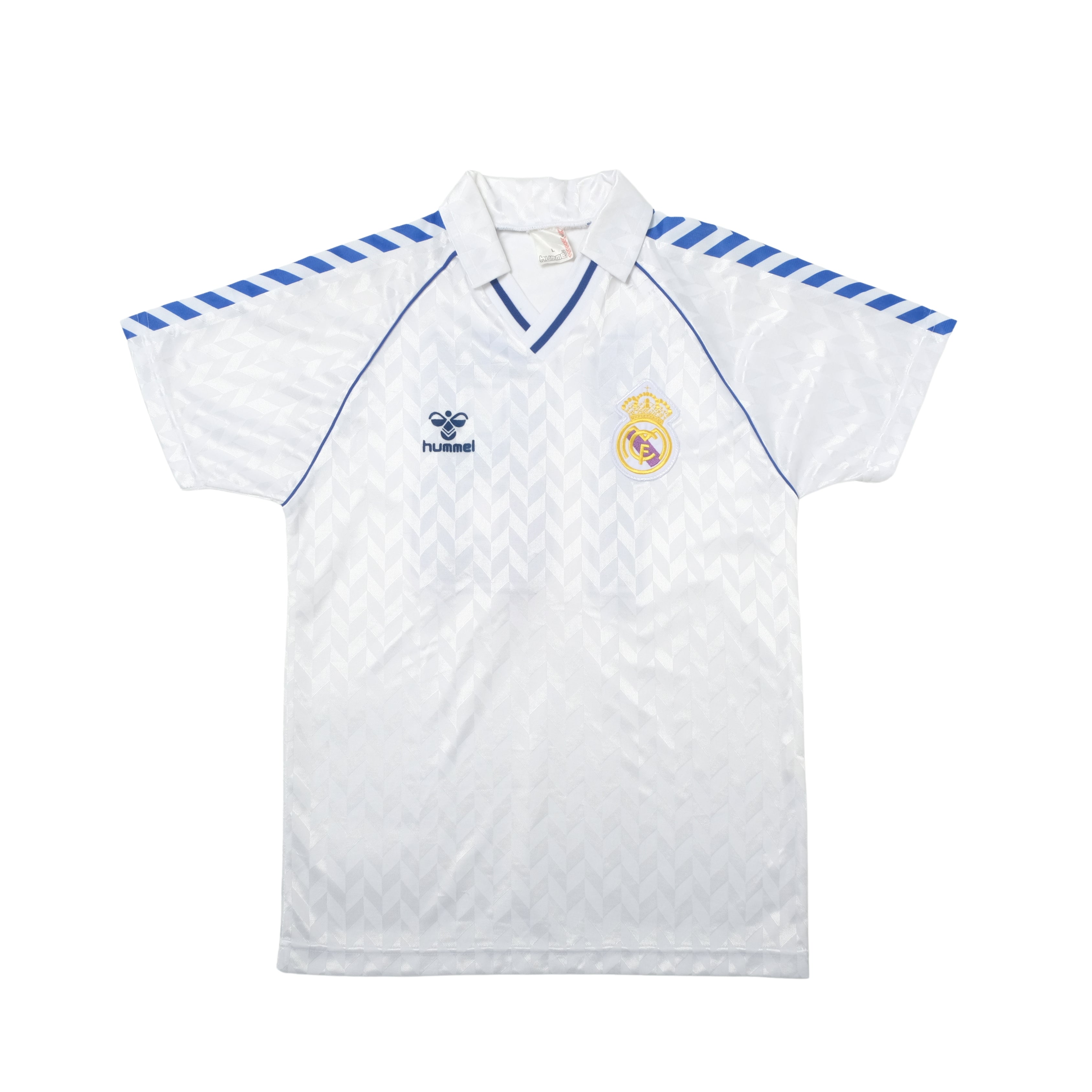 1986/88 Real Madrid Home Shirt Hummel (M)