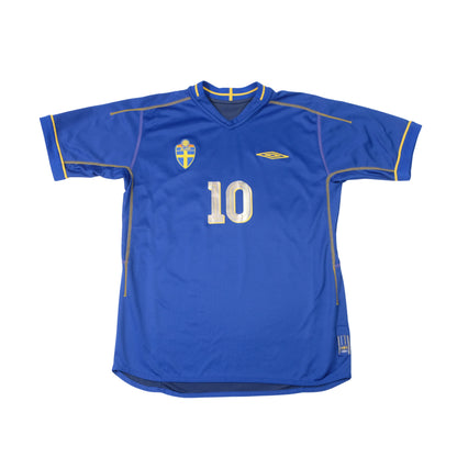 2003/04 Sweden Away Shirt Umbro Ibrahimovic (M)