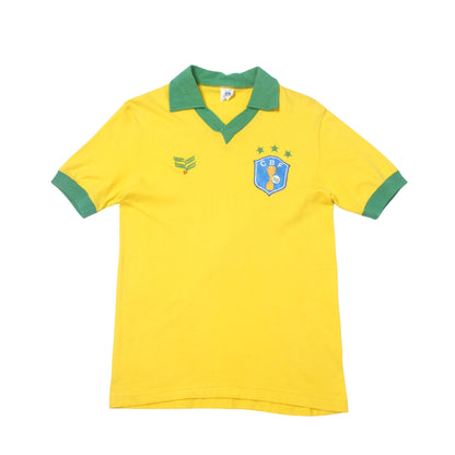 1986/88 Brazil Home Shirt Athleta (M)
