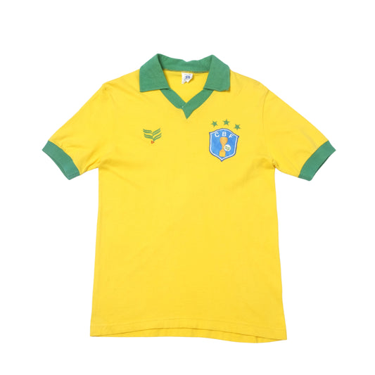 1986/88 Brazil Home Shirt Athleta (M)