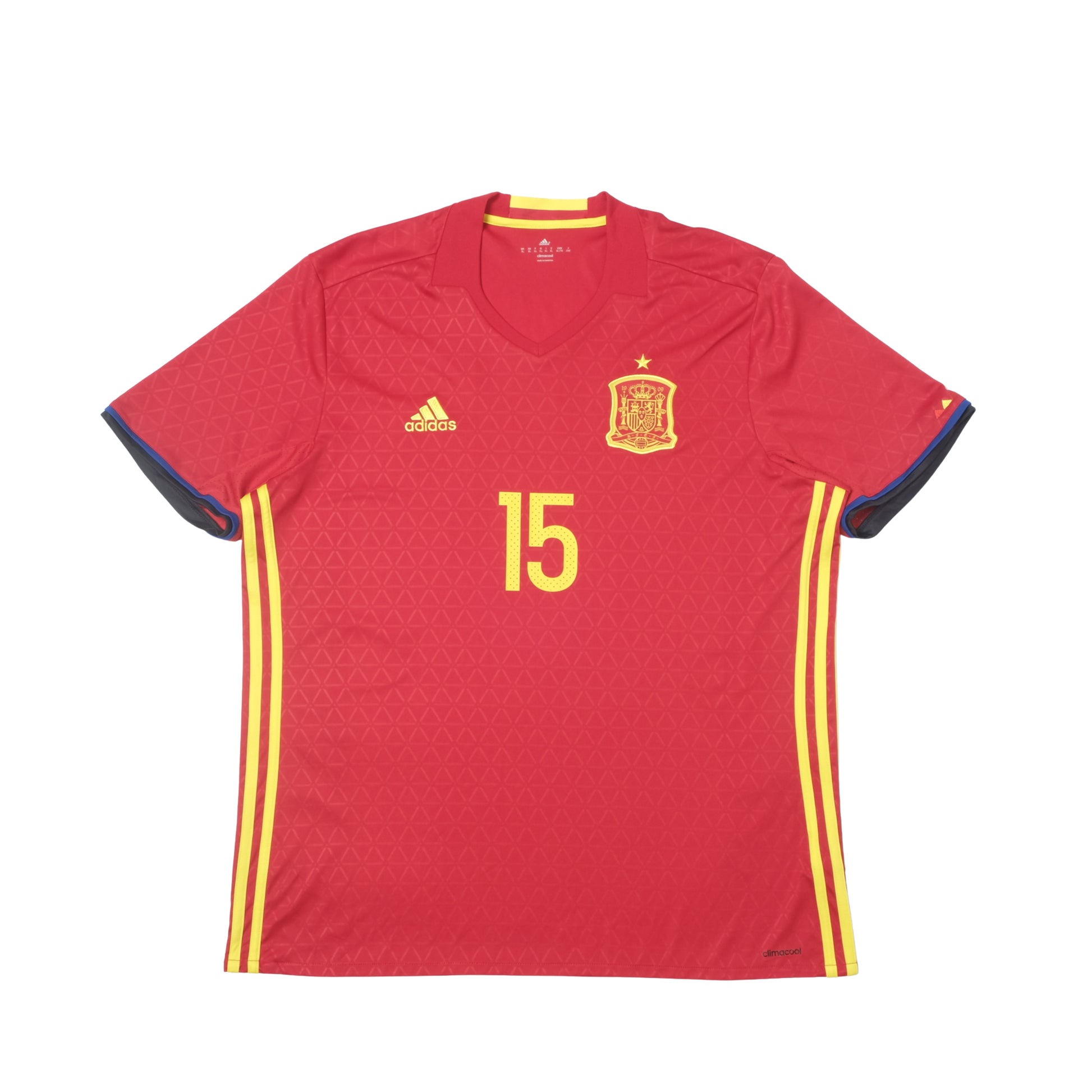 2016/17 Spain Home Shirt Adidas Ramos (L/XL)