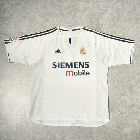 2003/04 Real Madrid Home Shirt Adidas Beckham (L)