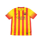 2013/14 Barcelona Away Shirt Messi Nike (M)