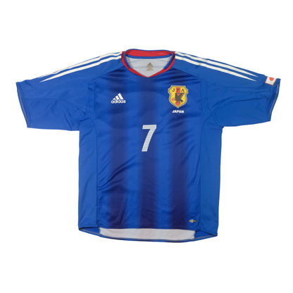 Japan Nakata 7 Adidas 2004/2006 Original Home Football Shirt Medium