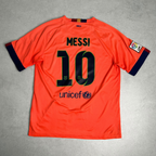 2014/15 Barcelona Away Shirt Nike Messi (M)