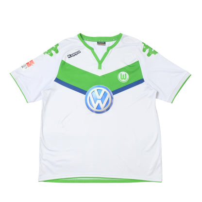 2015/16 Wolfsburg Home Shirt Kappa Bendtner (L/XL)