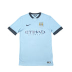 2014/15 Manchester City Home Shirt Nike David Silva (S)