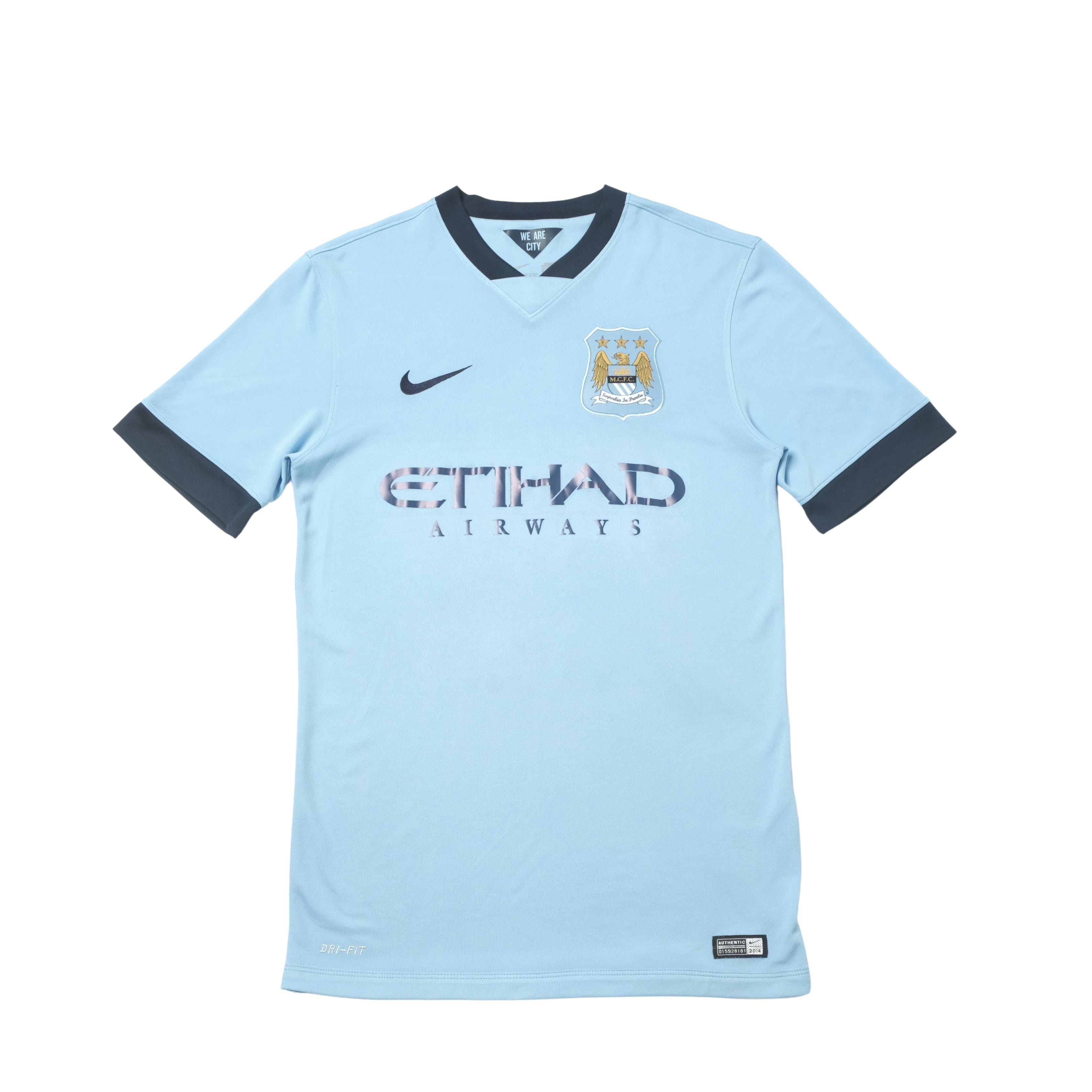 2014/15 Manchester City Home Shirt Nike David Silva (S)