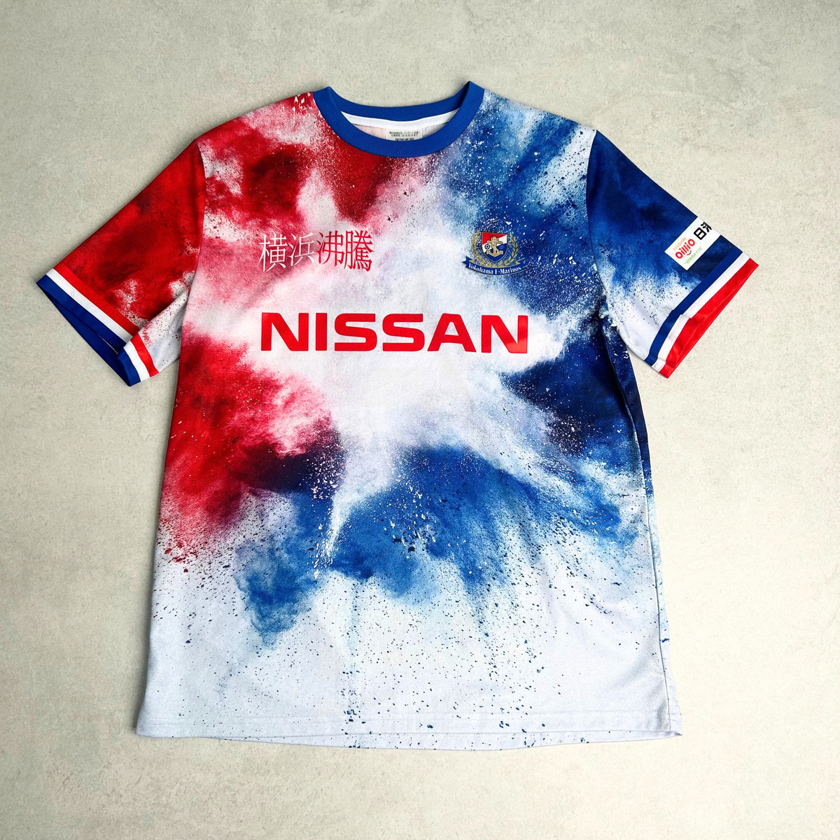 2019 Yokohama Marinos 'Yokohama Bottou' Supporter Shirt J-League (M)