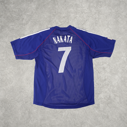2002/04 Japan Home Shirt Adidas Nakata Player Issue (M)