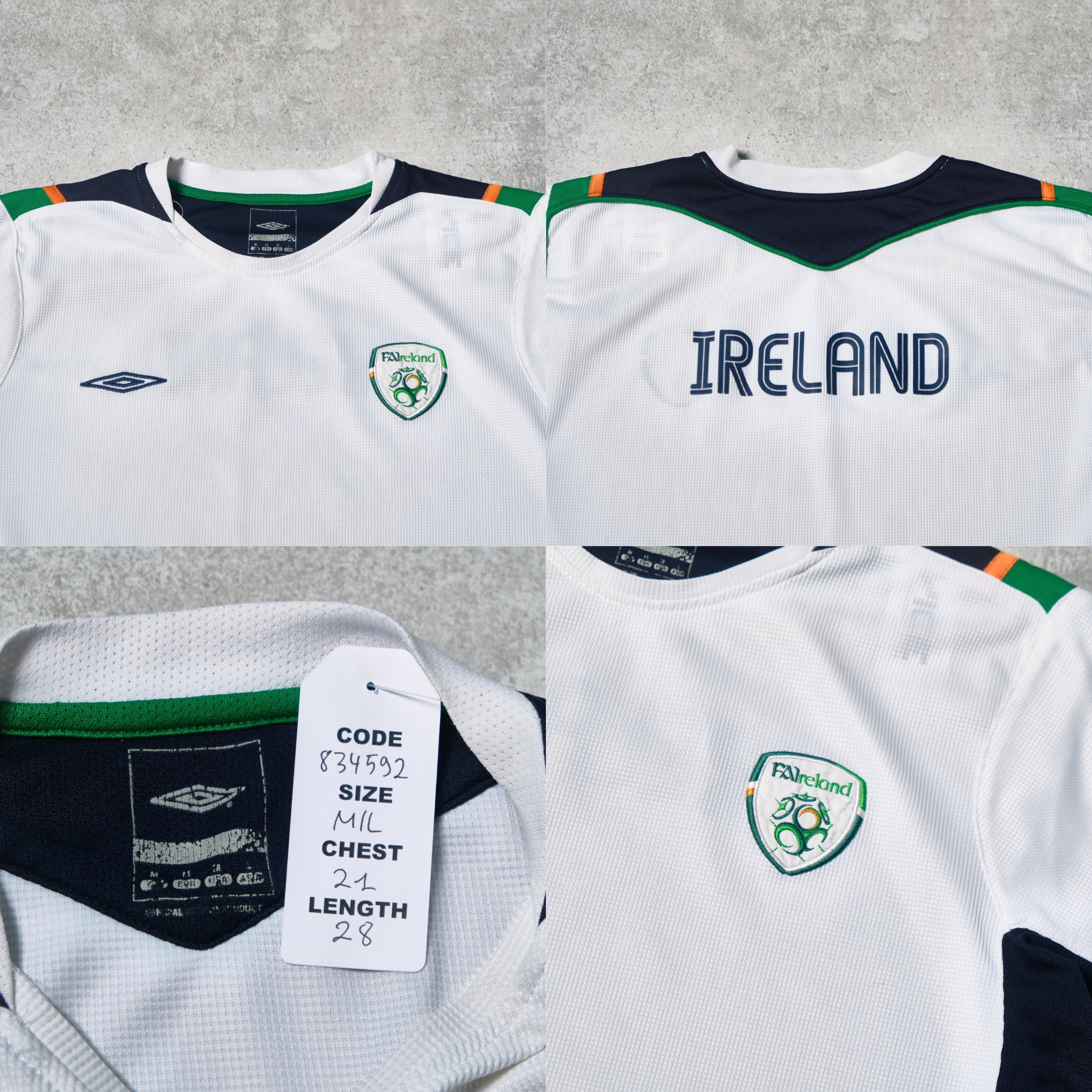 2004/06 Ireland Training Shirt Umbro (M/L)