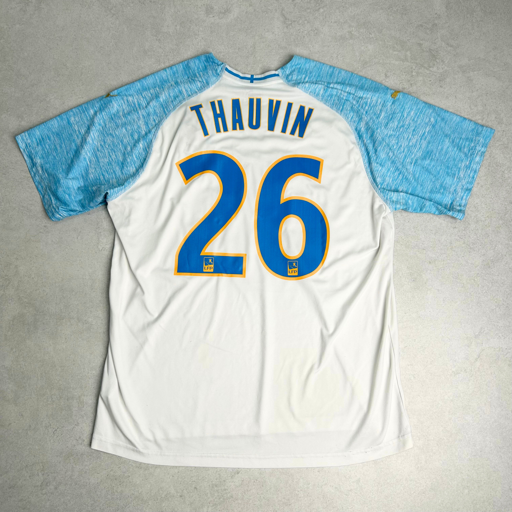 2018/19 Olympique Marseille Home Shirt Puma Thauvin (L/XL)