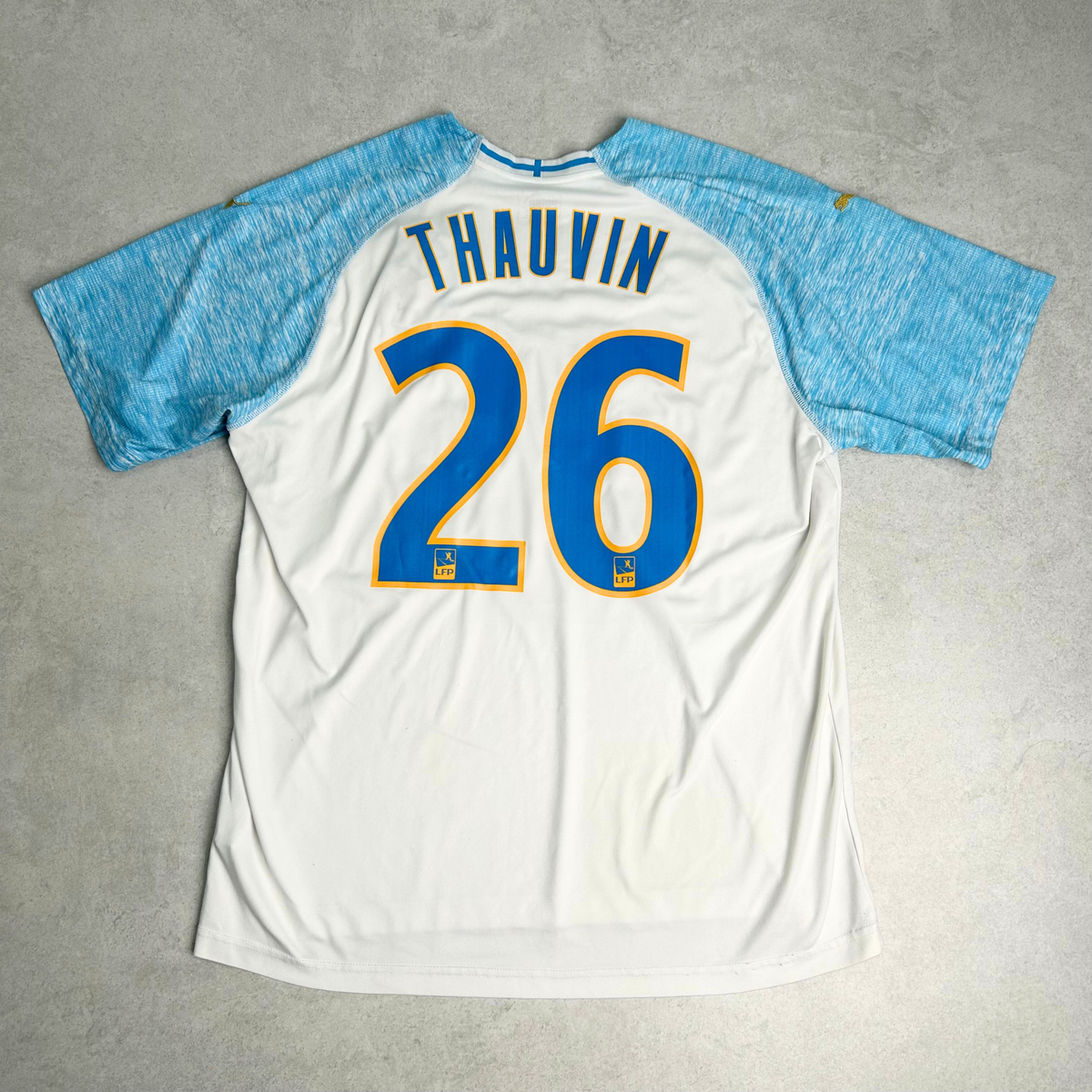 2018/19 Olympique Marseille Home Shirt Puma Thauvin (L/XL)