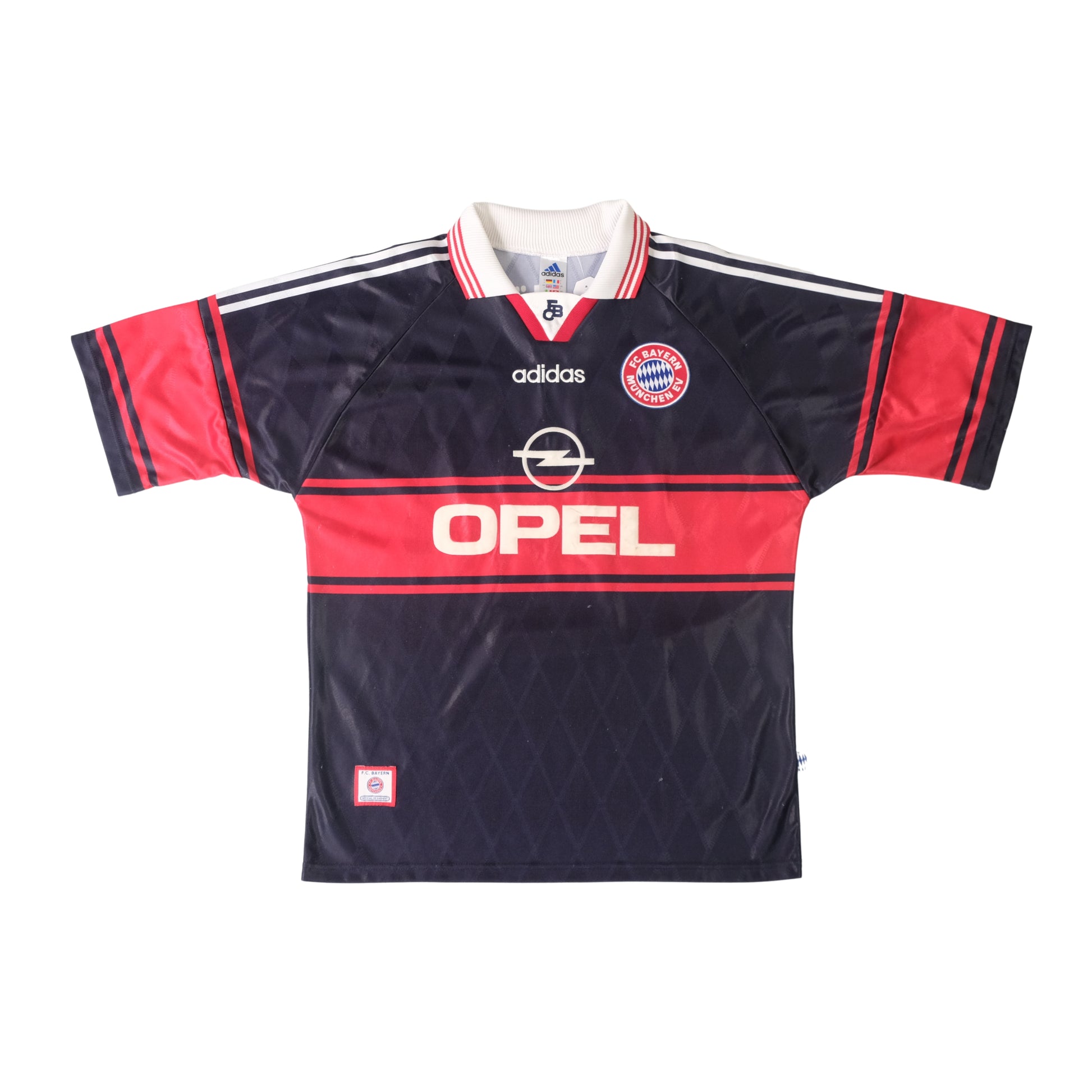 1997/99 Bayern Munich Away Shirt Jancker Adidas 