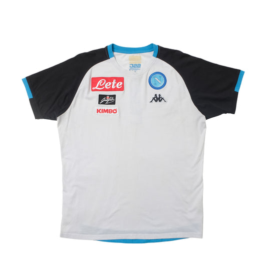 2017/18 Napoli Training T-Shirt Kappa (L/XL)