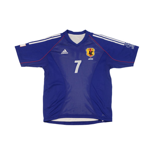 2002/04 Japan Home Shirt Adidas Nakata (M)