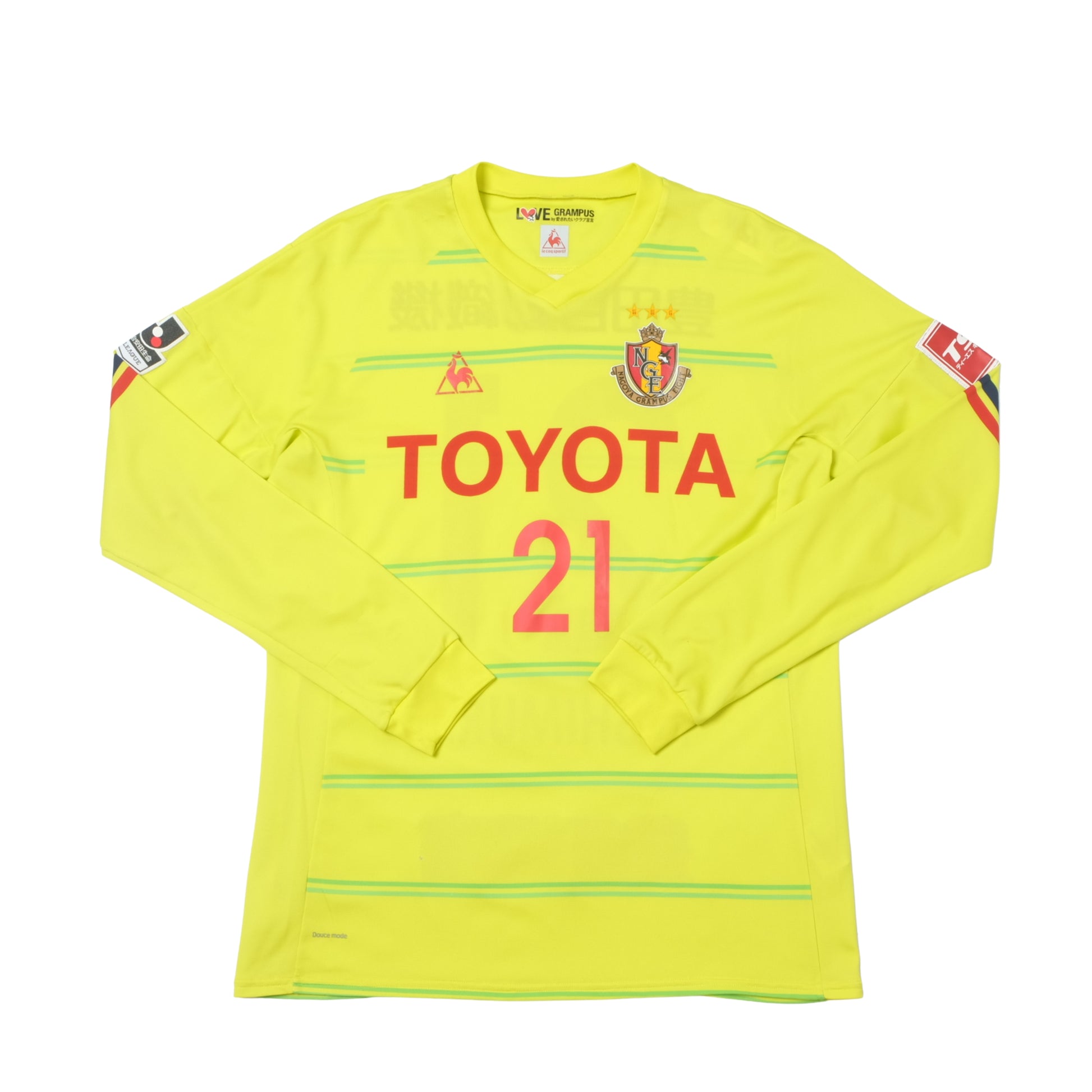 2010s Nagoya Grampus Goalkeeper Shirt Le Coq Sportif J-League (M/L)