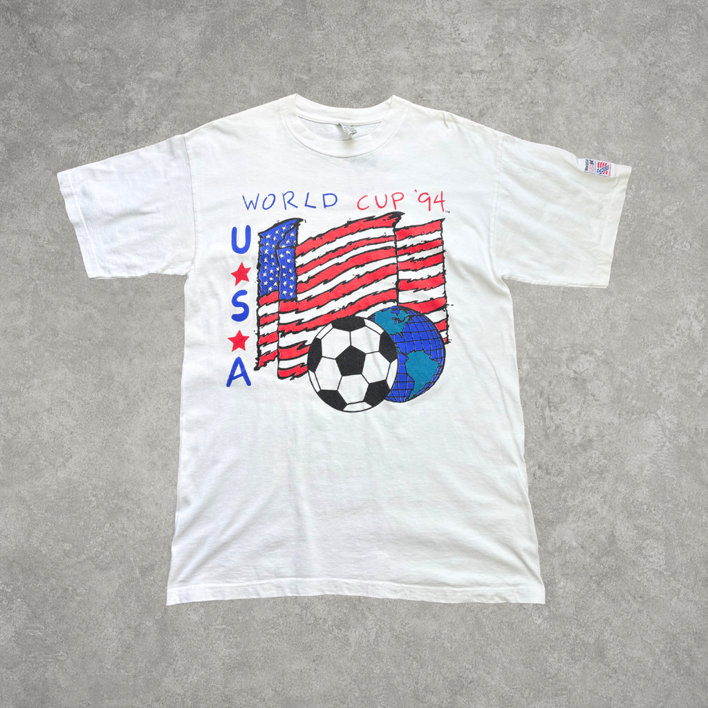 USA Adidas World Cup 1994 Vintage T-Shirt (L)