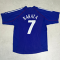 2002/04 Japan Home Shirt Adidas Nakata (L) 