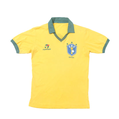 1986/88 Brazil Home Shirt Topper (S) 