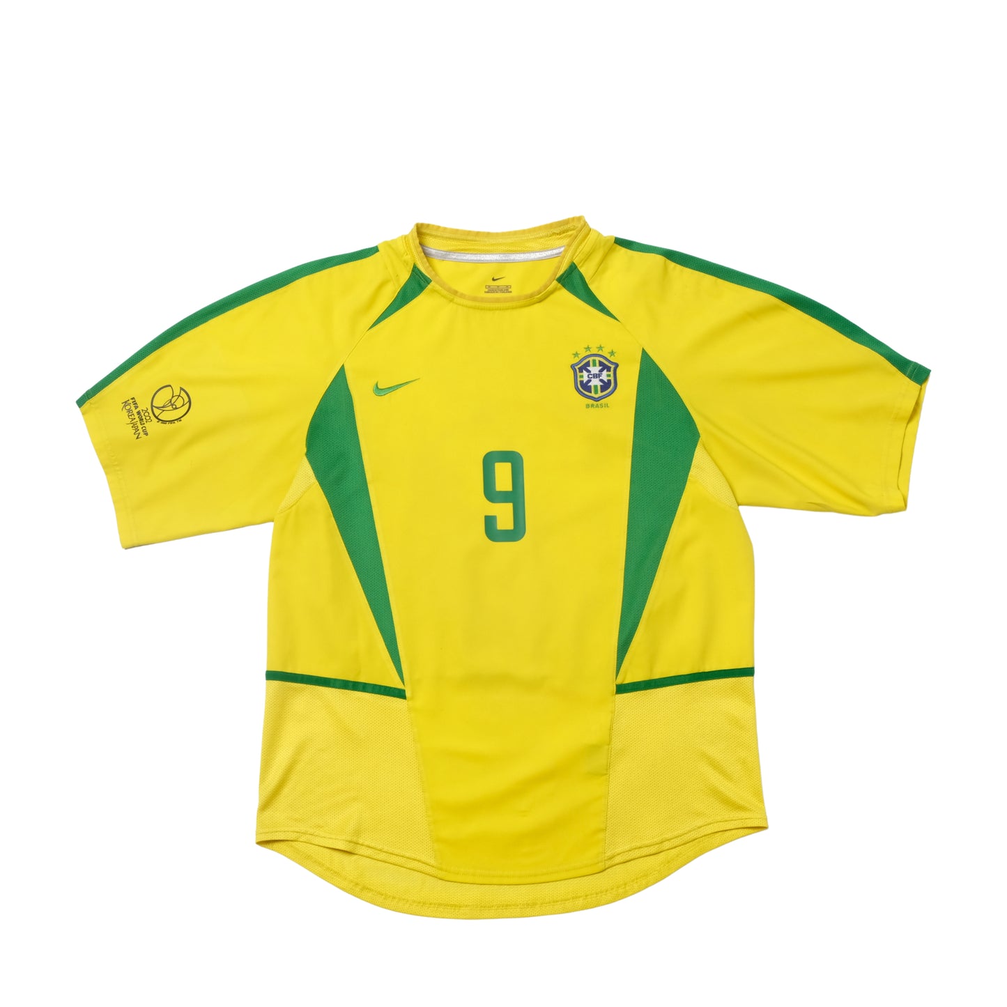 2002/04 Brazil Home Shirt Nike Ronaldo (M)
