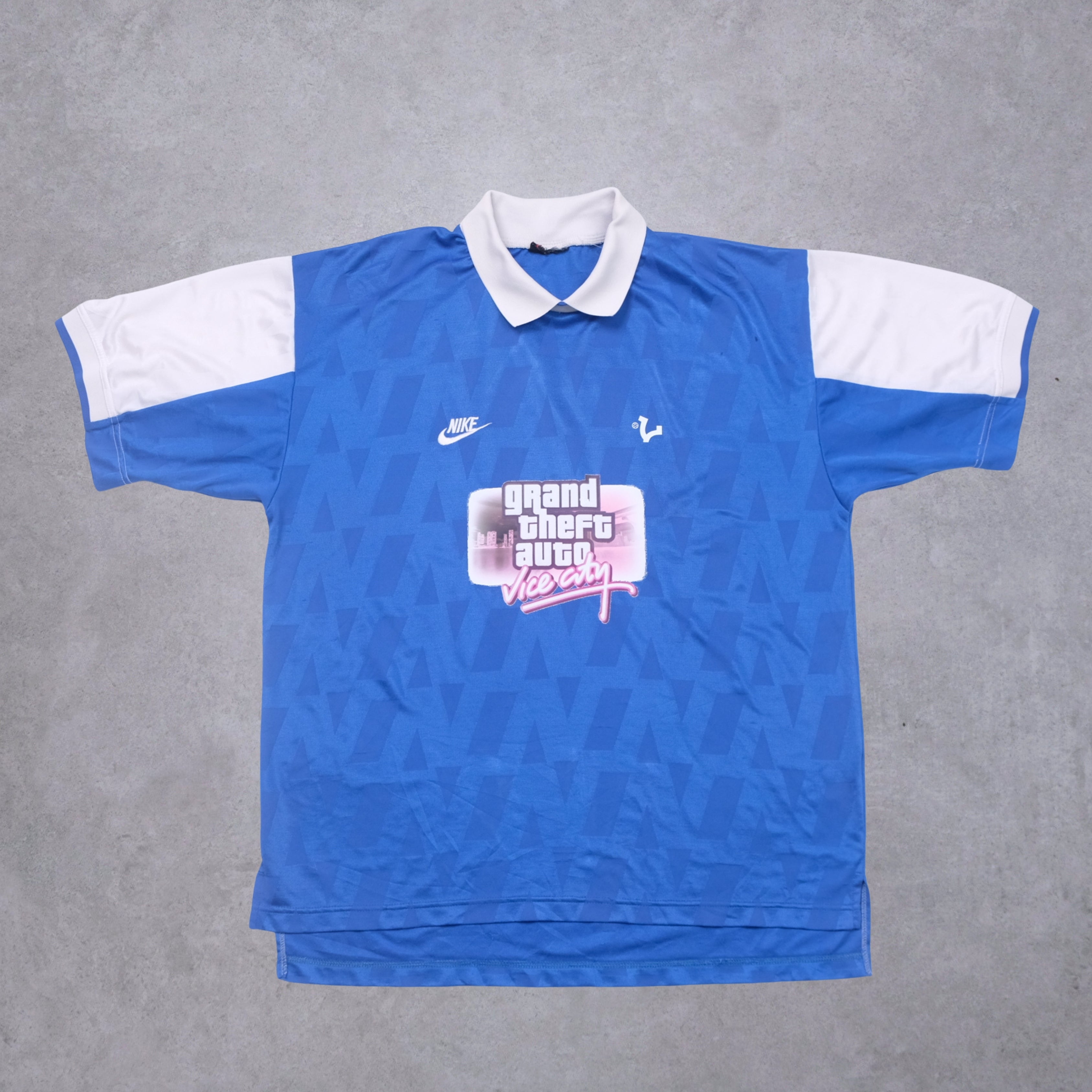 1990s VICE Footbal Store x Grand Theft Auto Custom Football Shirt Nike (L)