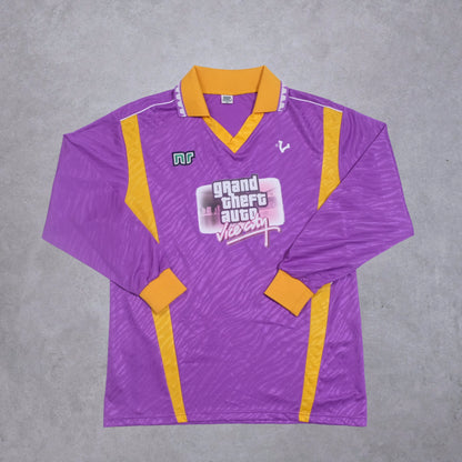1990s VICE Footbal Store x Grand Theft Auto Custom Football Shirt Ennerre (L)