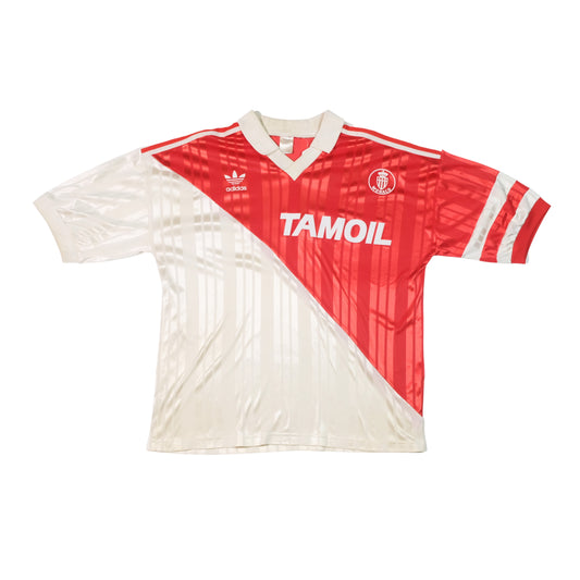 1994/95 AS Monaco Home Shirt Adidas