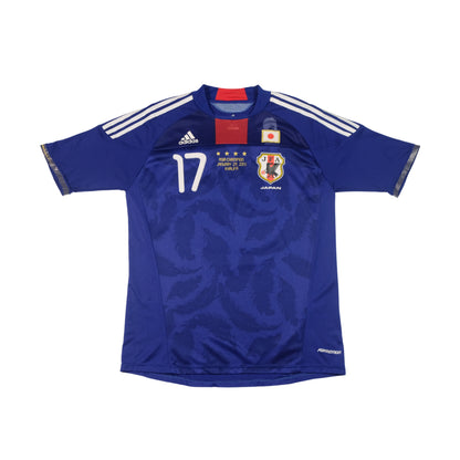 2010 Japan Home Shirt Adidas Hasebe (M)