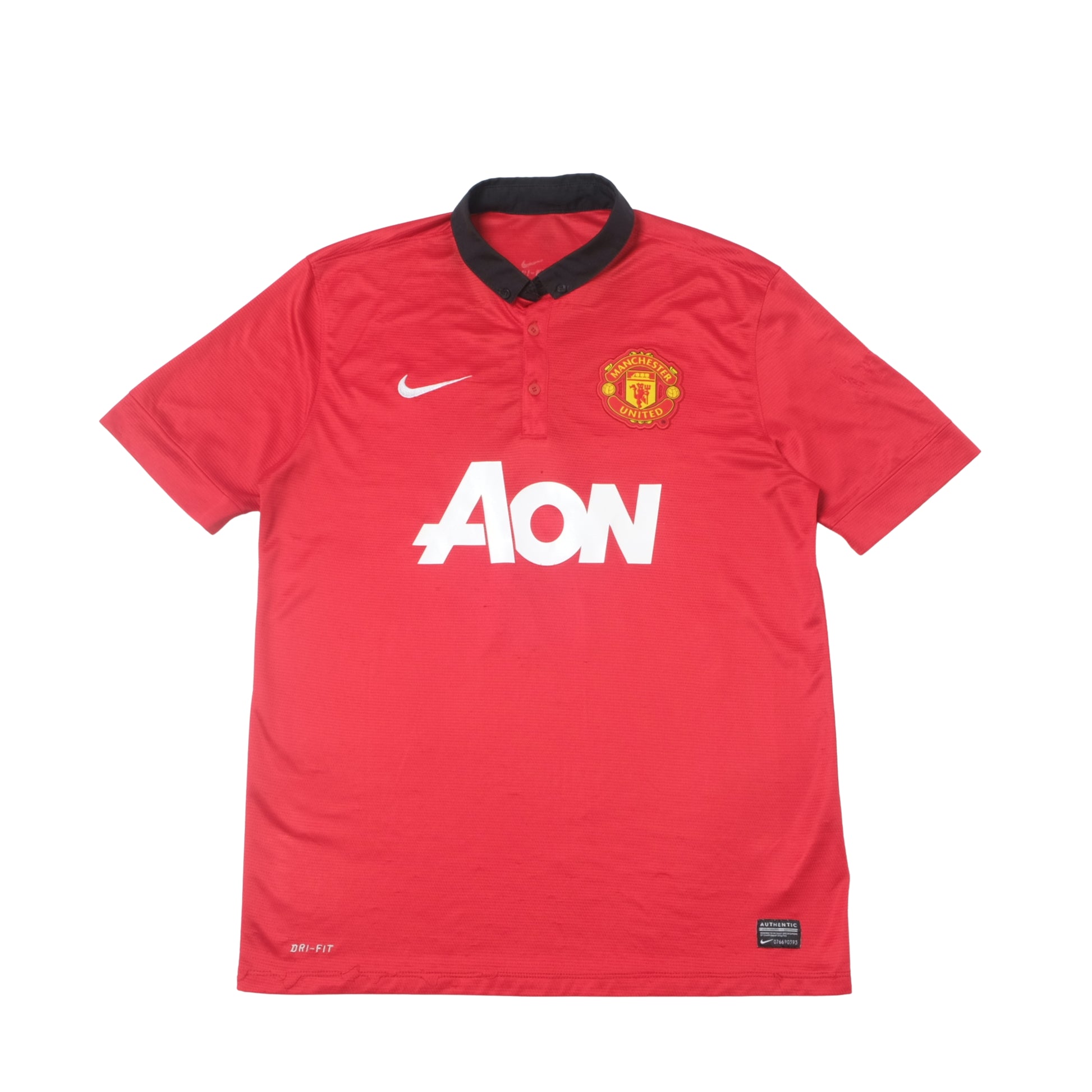 2013/14 Manchester United Home Shirt Nike Van Persie (M/L)