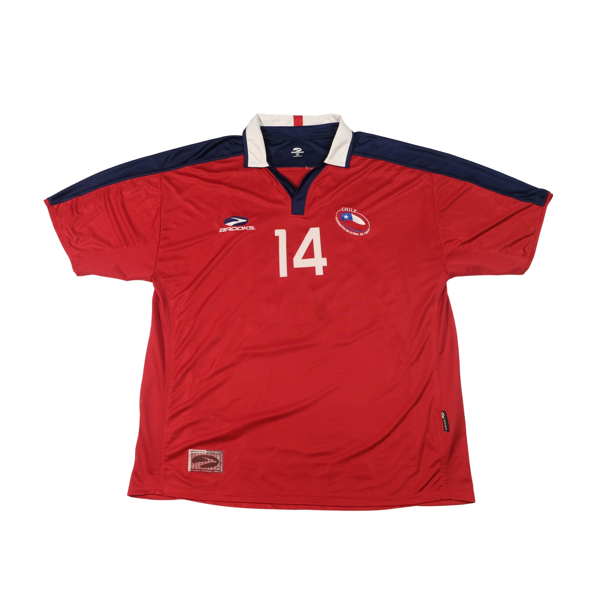 2004/06 Chile Home Shirt Brooks (XL)