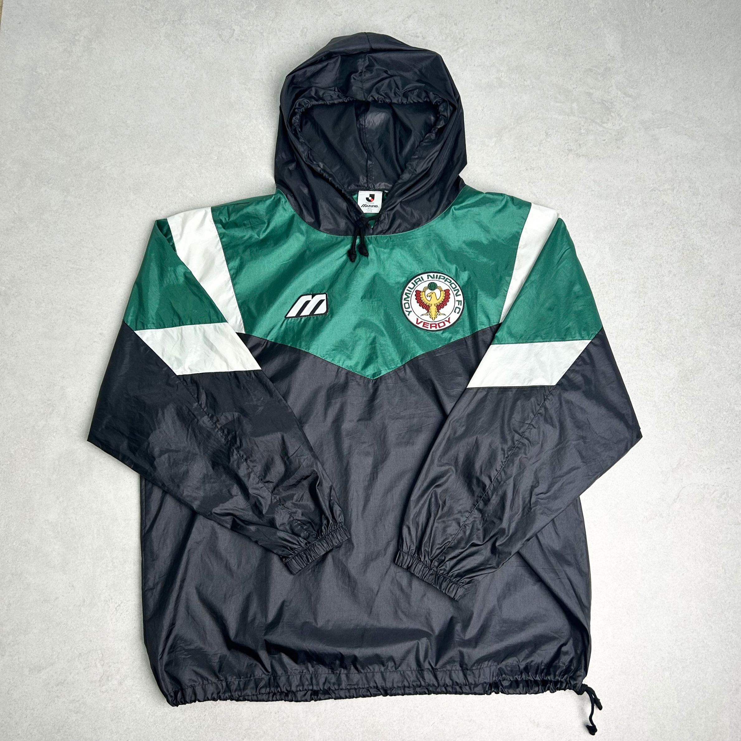 1990s Tokyo Verdy Windbreaker J-League Mizuno (XL)