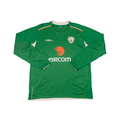 2004/06 Ireland Home Shirt Umbro Keane (XL)