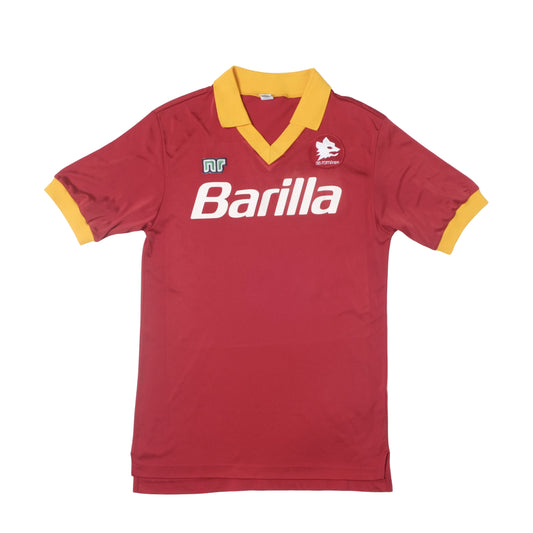 1987/88 Roma Home Shirt Ennerre Jaspo (S/M)